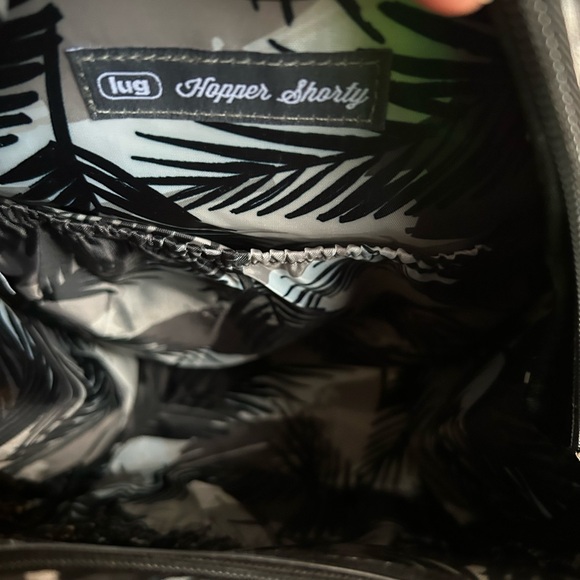 Lug Hopper Shorty Backpack Grey Black EUC - Picture 10 of 10